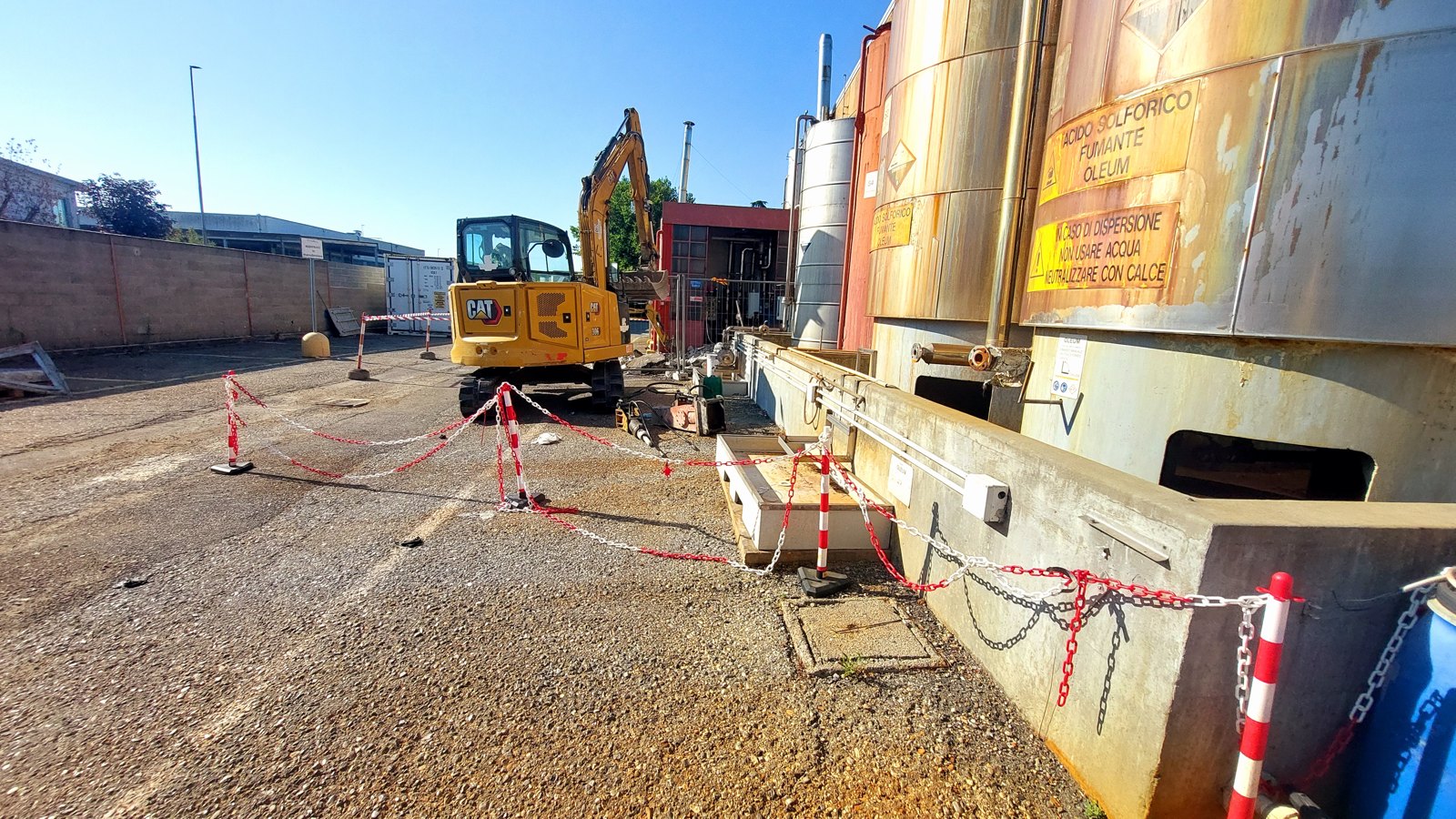 Ex Stabilimento Aromi — Gessate (MI): Progetto Operativo di Bonifica dei terreni contaminati da idrocarburi (foto 2 di 2)