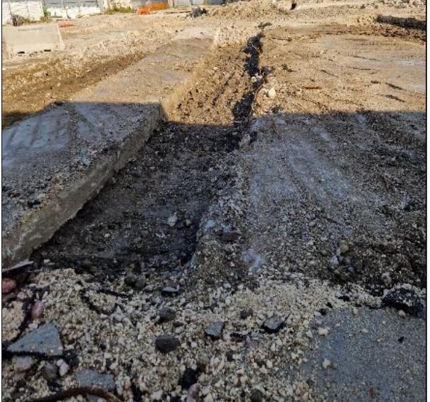 Cantiere di scavo con presenza di amianto naturale (Tremolite) per la Nuova Scuola Politecnica di Genova